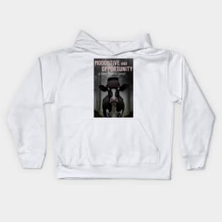 Mooootive and Opportunity: a Bert Bovine Novel Kids Hoodie